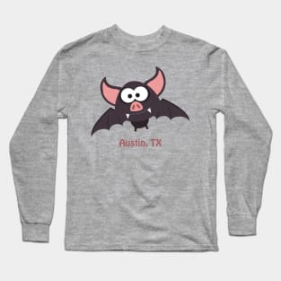 Cute Austin Bat Long Sleeve T-Shirt